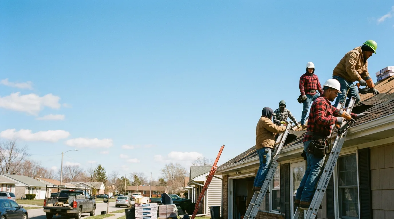 Roofing in Sinking Spring, OH near me